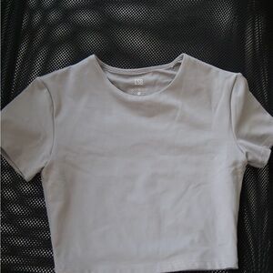 CSB Serenity Cropped Tee | Cool
Grey XS